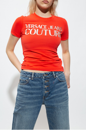 Baseline Short Sleeve T shirt Junior Boys StasanetShops Luxembourg shirt with Gucci logo Versace Jeans Couture Red Childrens cotton T